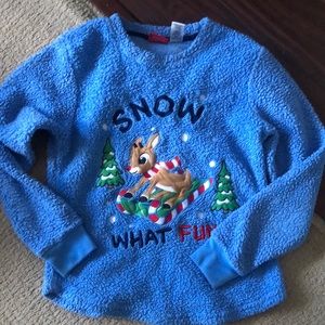 Rudolph the red nose reindeer sweater